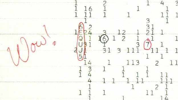 Wow Signal printout