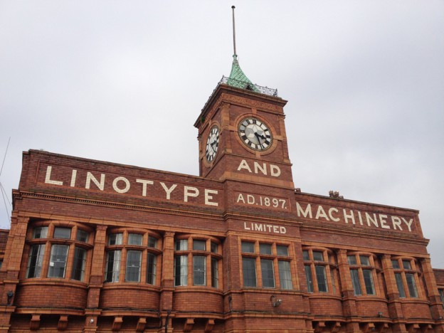 Linotype-building